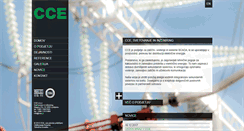Desktop Screenshot of cce.si